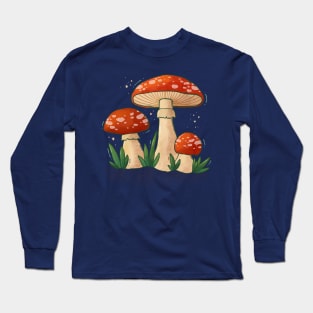 Mushrooms Long Sleeve T-Shirt